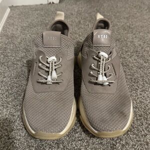 Tan Beige Steve Madden Slip on Tennis shoes